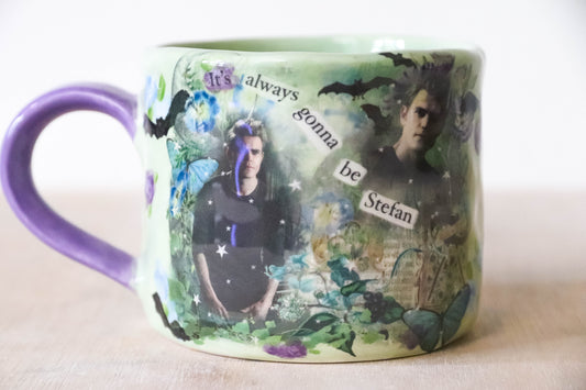 Stefan Green Roses Mug Medium