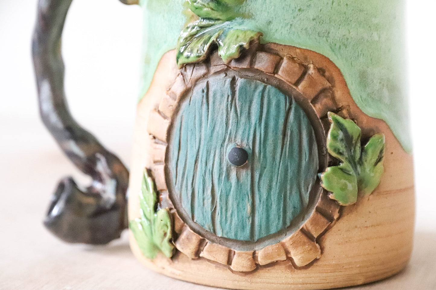 Hobbit Pipe Stoneware Pot
