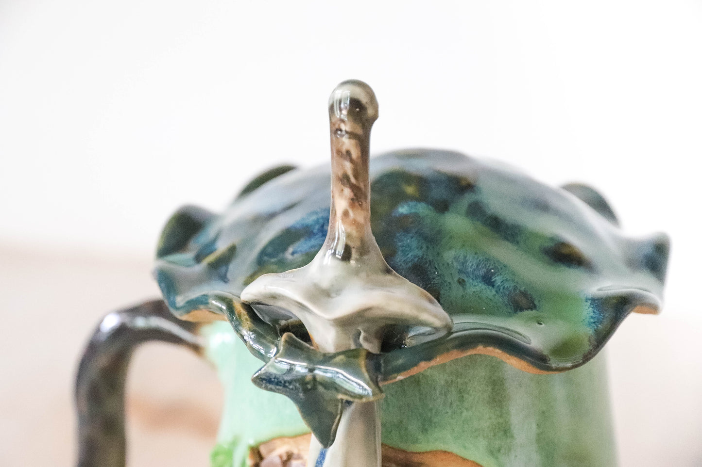 Hobbit Sword Stoneware Pot