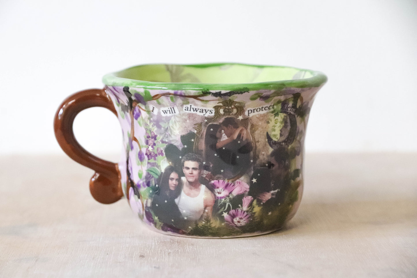 Stelena Green Purple Mug