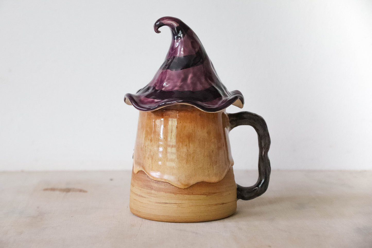 Old Witch House Stoneware Pot