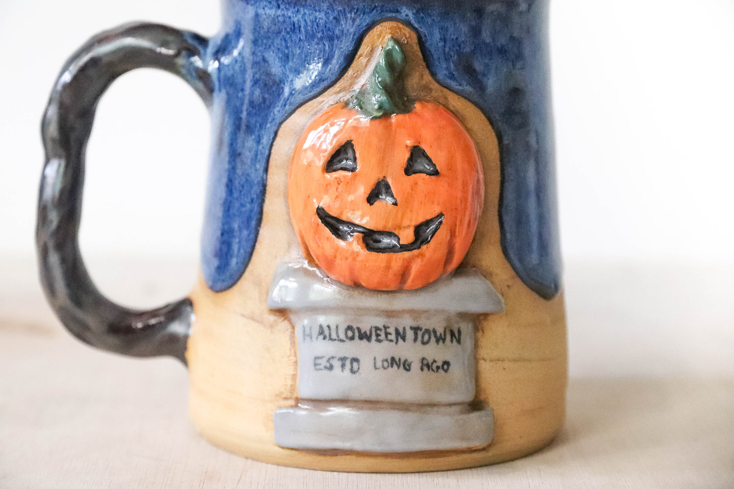 Halloweentown Stoneware Pot