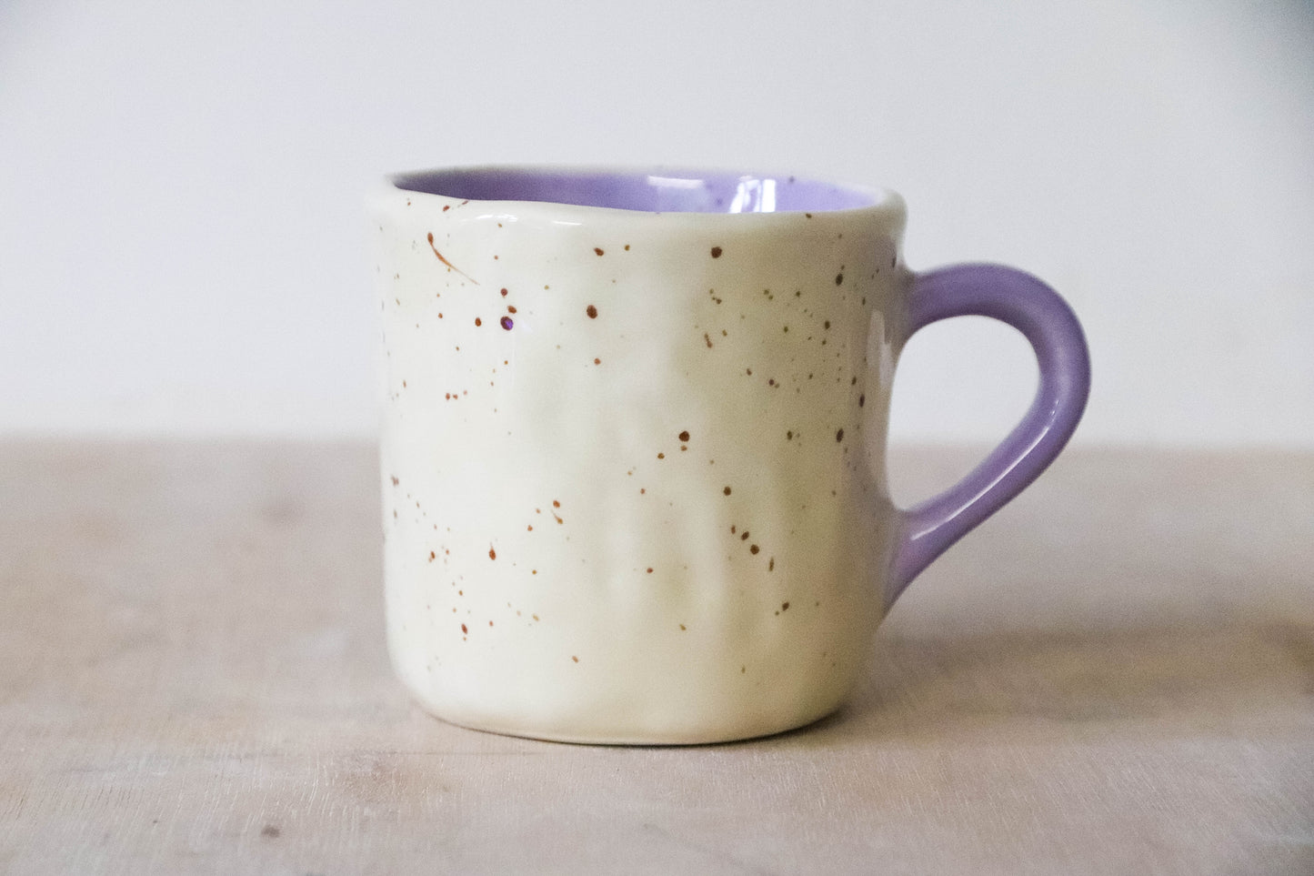 Stelena Purple Cream Small Mug