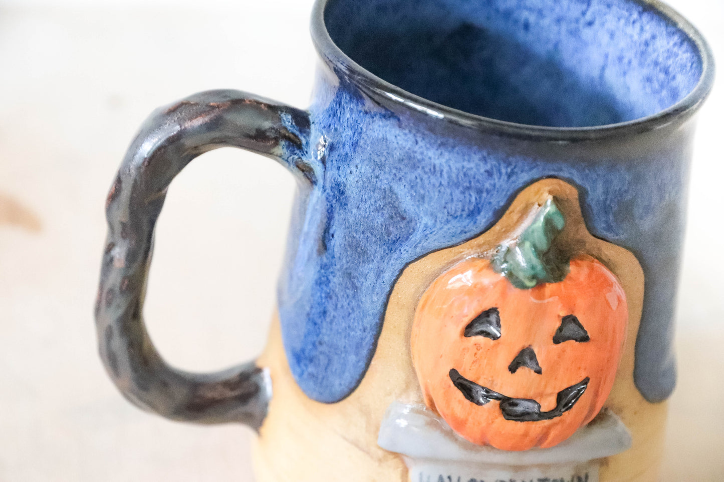 Halloweentown Stoneware Pot