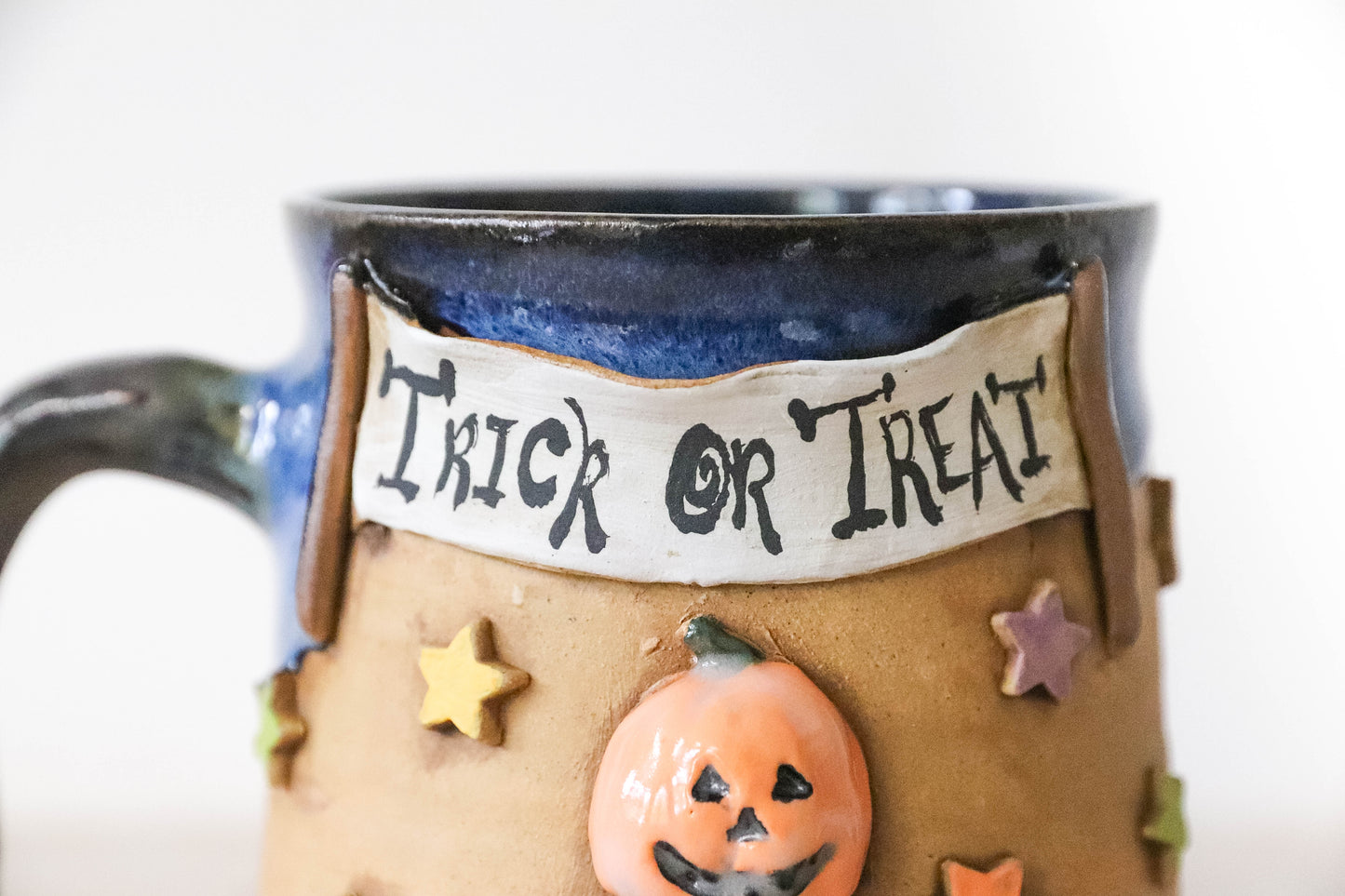Trick or Treat Stoneware Pot