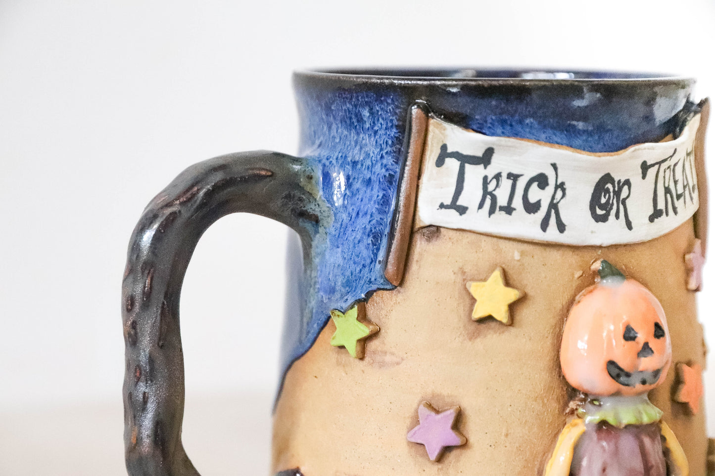 Trick or Treat Stoneware Pot