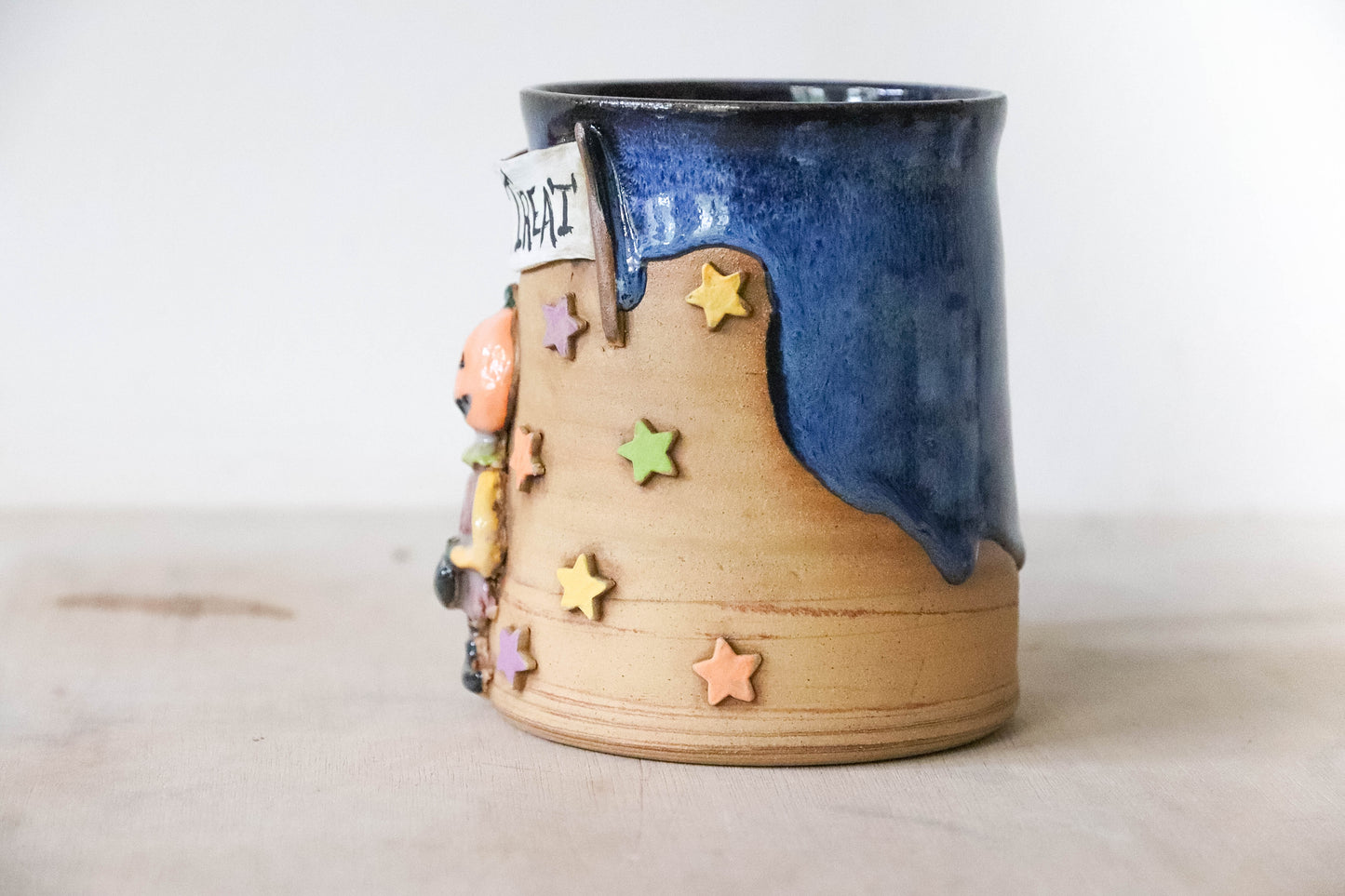 Trick or Treat Stoneware Pot