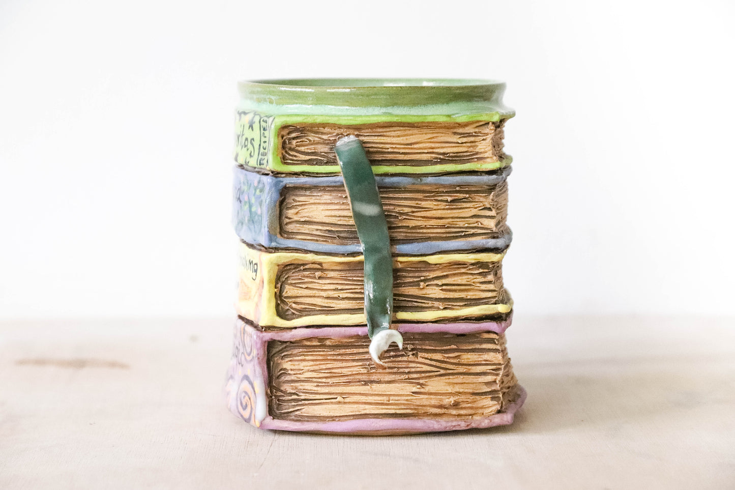 Practical Magic Books Stoneware Pot