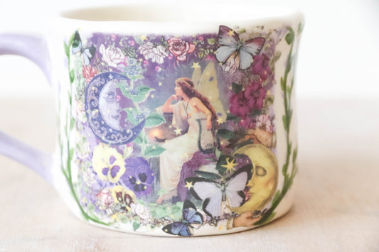 Purple Fairy Mug Large