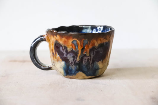 Butterfly Stoneware Pot