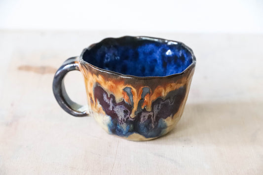 Butterfly Stoneware Pot