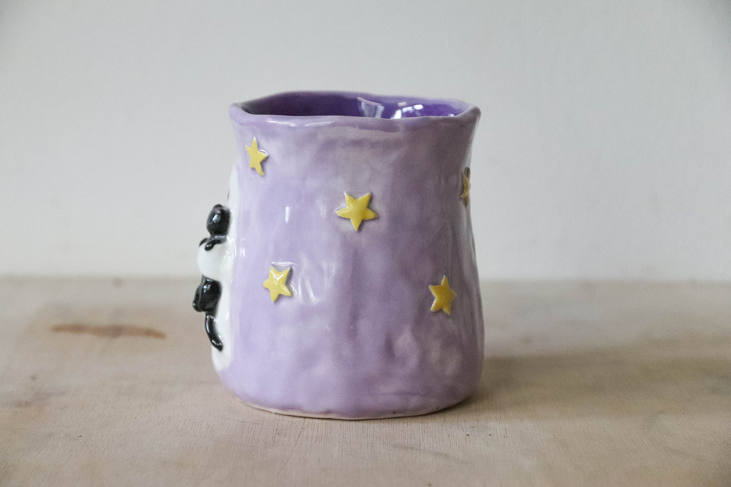 Ghost and Cat Tulip Pot