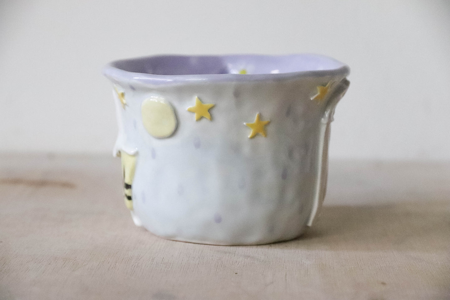 Ghost Bathroom Flared Pot