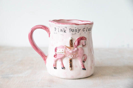 Pink Pony Club Tall Mug