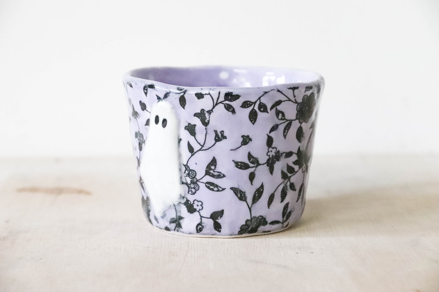 Floral Ghost Pot