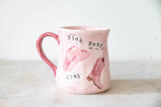 Pink Pony Club Tall Mug