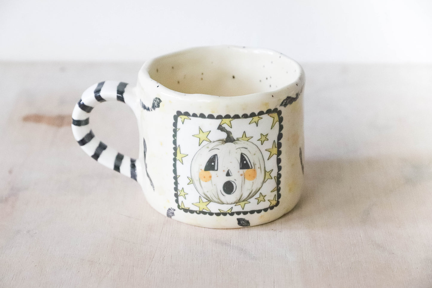 White Pumpkin Pot Medium