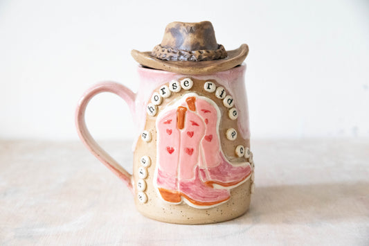 Ride a Cowboy Stoneware Mug
