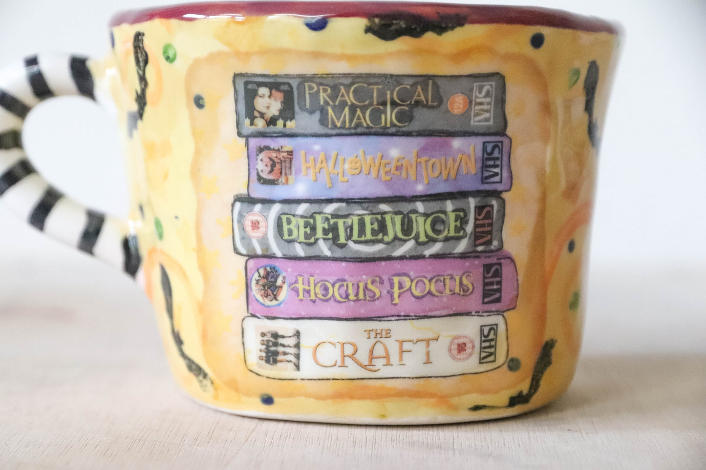 Halloween Movies Orange Pot