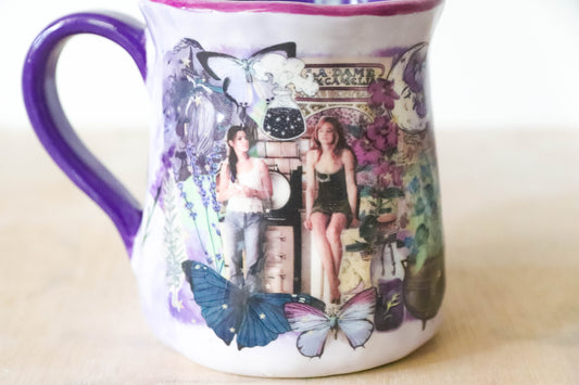 Practical Magic Sisters Purple Tulip Mug