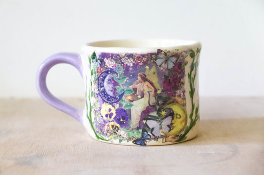 Purple Fairy Mug Large