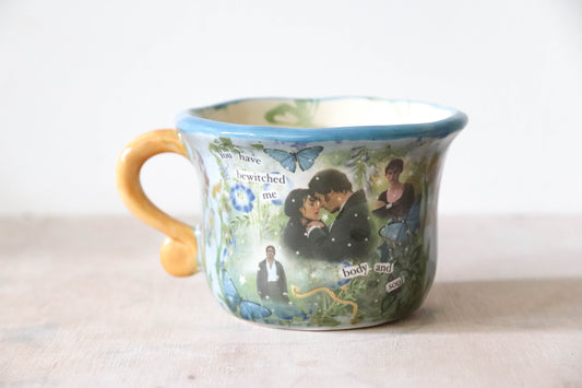 Bewitched Blue Floral Mug