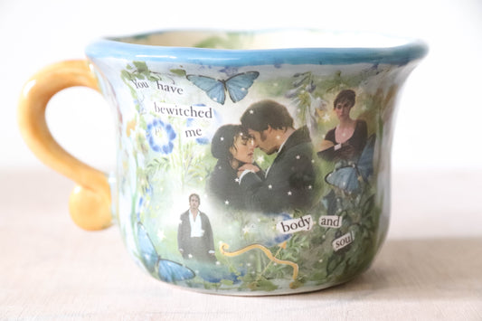 Bewitched Blue Floral Mug