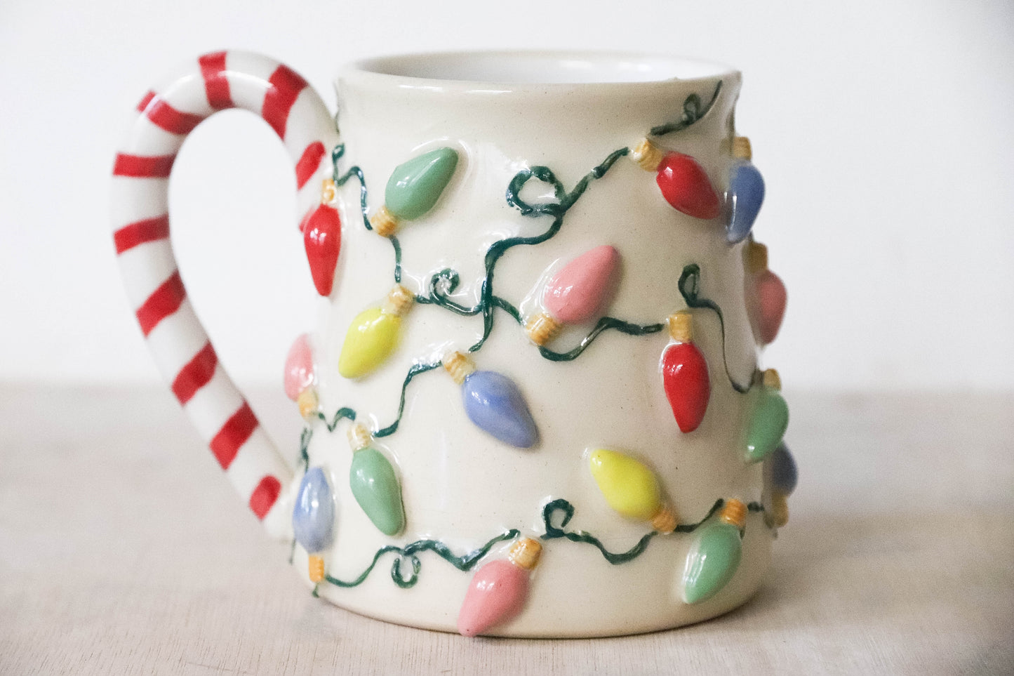 Tangled Lights Stoneware Mug - Preorder