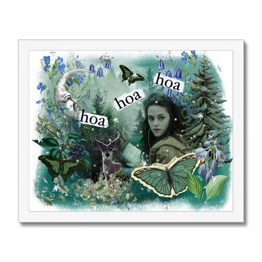 Hoa Hoa Framed Print