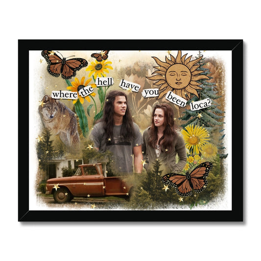 Loca Framed Print