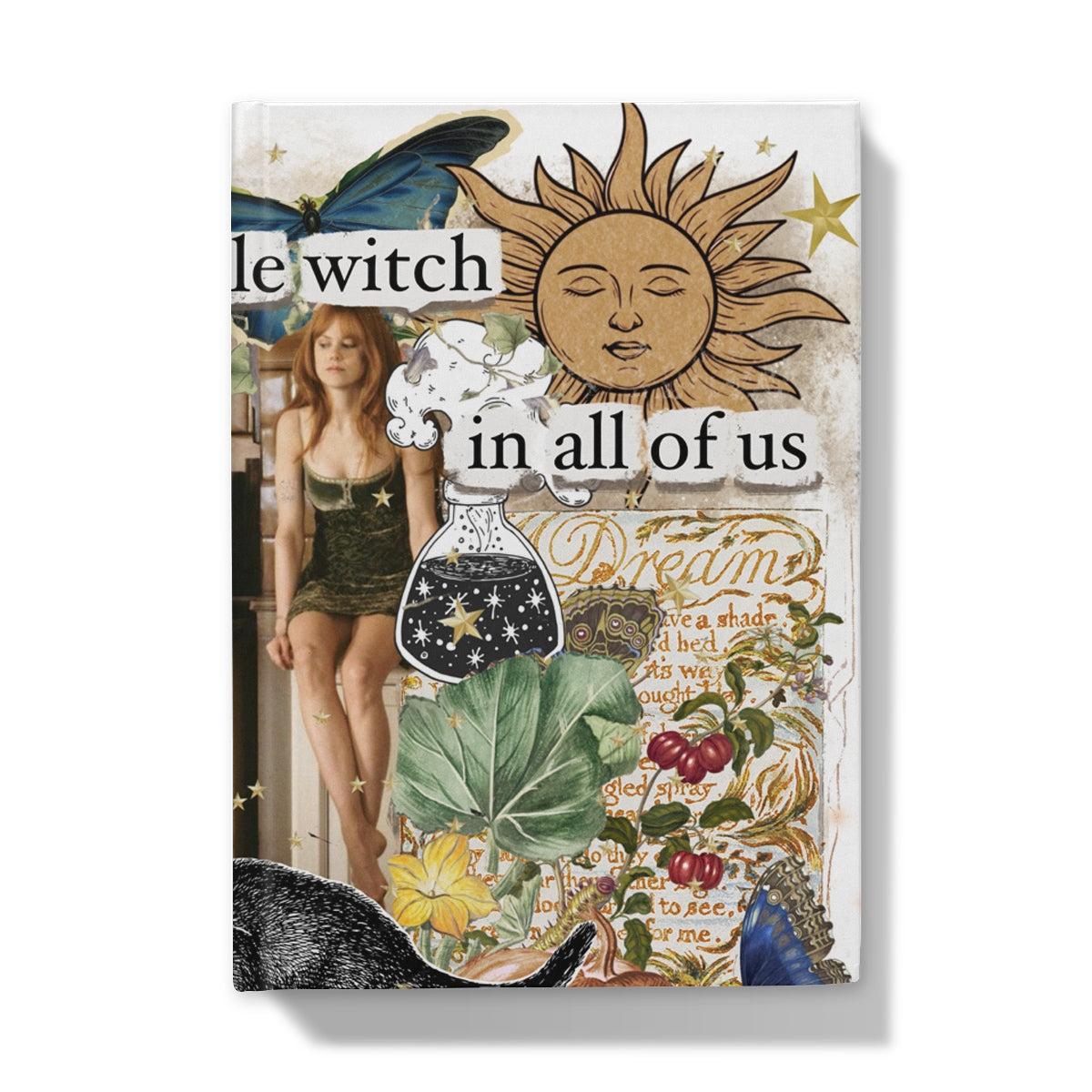 Little witch in all of us  Hardback Journal